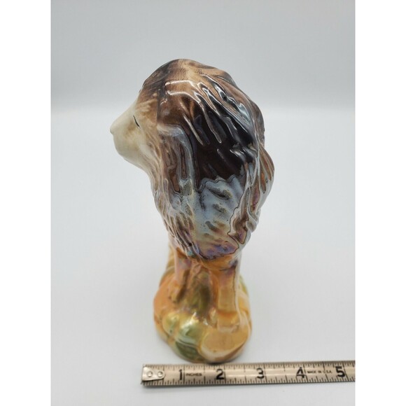 Vintage Lion Figurine Lusterware Ceramic Figure Brazil King of the Jungle - Picture 10 of 12